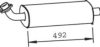 DINEX 36301 Middle Silencer